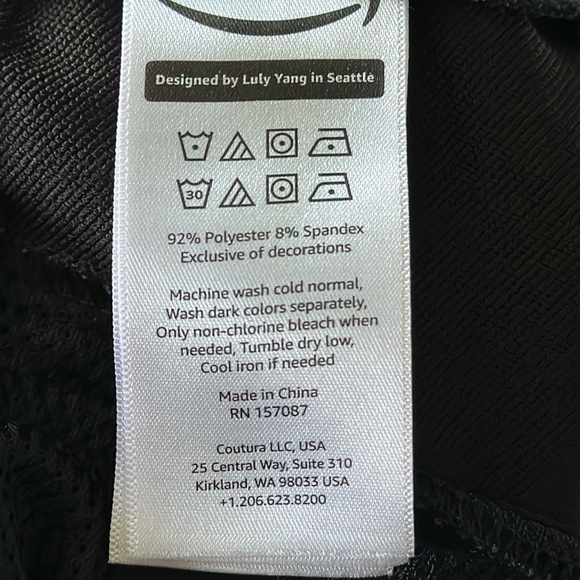Amazon Men's Black Uniform Shorts Bundle Size Medium and Small - Picture 7 of 8